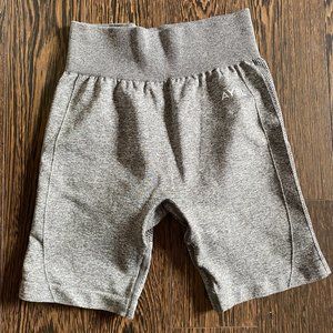 Aybl XS Grey Seamless Bike Shorts